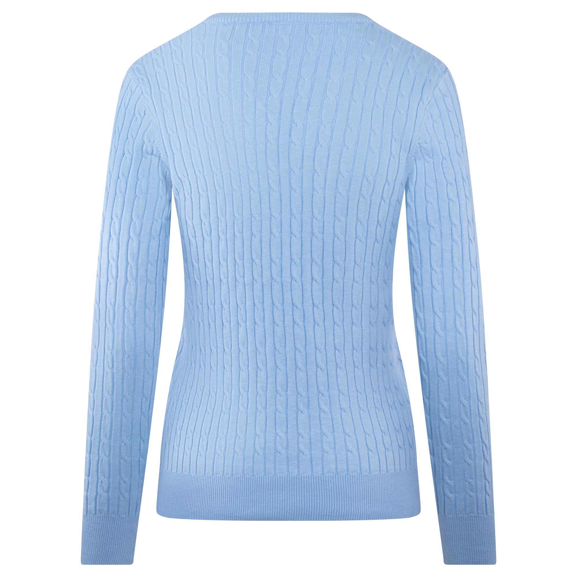 Daily Sports Madelene Knitted Ladies Golf Jumper Belle Blue